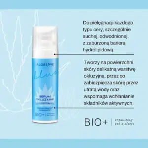 ALOESOVE BLUE Serum okluzyjne do twarzy Krem barierowy do twarzy i ciała opinie odbudowujący krem do twarzy wizaż -- co to znaczy na noc odżywczy peeling