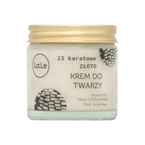 La-Le Krem do twarzy ze stoechiolem 23-karatowym złotem